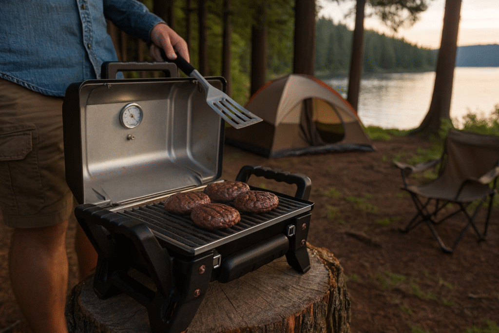 camping gas grill infrared