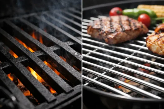 Cast Iron vs Stainless Grates - Which Is Better?