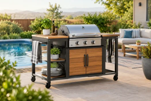 Best Outdoor Kitchen Carts for Real Backyard Use