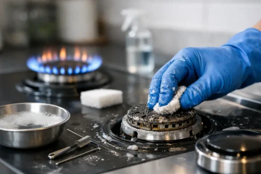 Gas Burner Cleaning That Restores Real Heat